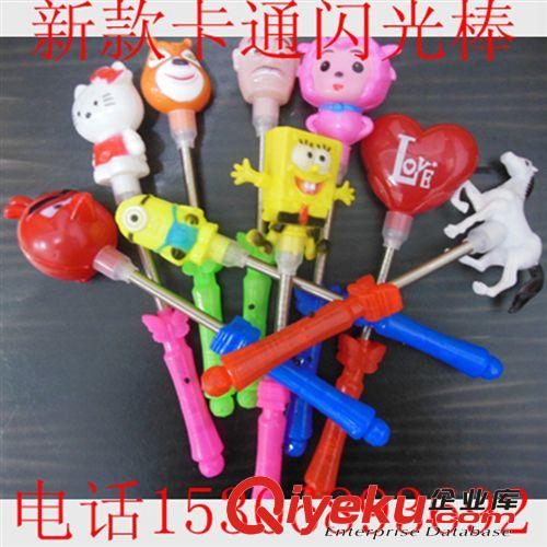 廠家直銷 棒棒糖搖鈴 手鼓 透明的搖鈴 兒童發聲玩具閃光玩具批發