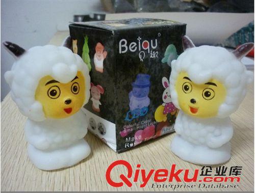 七彩卡通小夜燈 喜洋洋小夜燈 送禮佳品 七彩燈 裝飾燈 廠家批發(fā)原始圖片3