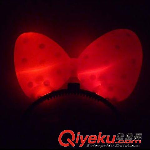 Niceglow蝴蝶結fk/發光fk/發光牛角/發光頭箍/晚會用品批發原始圖片3