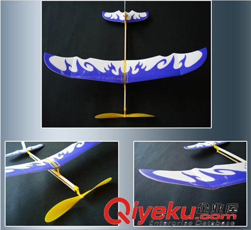 雷鳥橡皮筋動力DIY模型飛機/雷鳥橡皮筋飛機中小學生科普教材批發(fā)原始圖片2