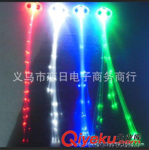 廠家批發(fā)發(fā)光發(fā)夾LED頭飾/創(chuàng)意頭花/酒吧婚禮party用品