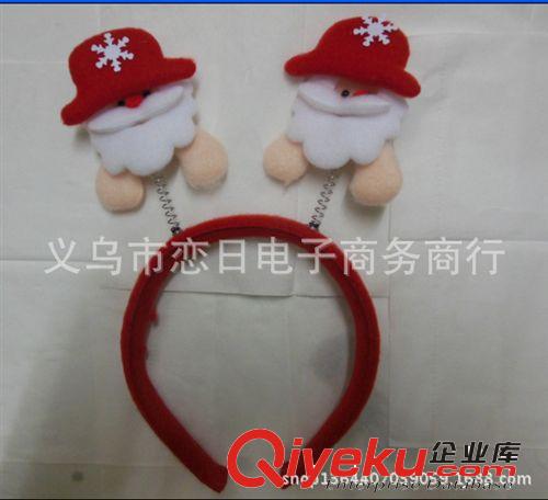 圣誕頭扣 發(fā)箍 頭箍 圣誕雪人 圣誕老人 圣誕節(jié)兒童裝飾品 頭飾品