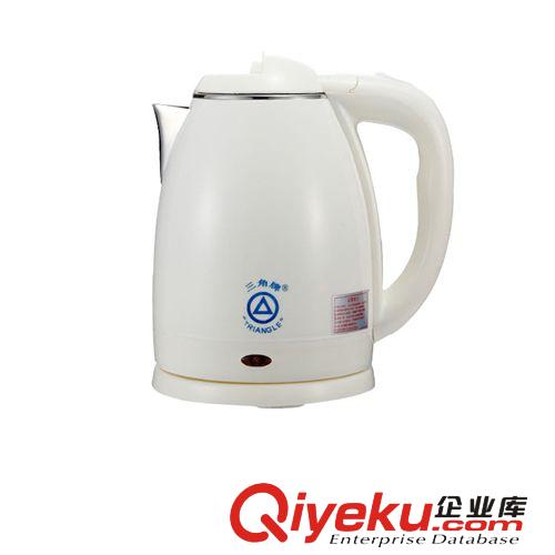 全國聯保GWK-1518  三角牌電熱水壺 360°旋轉防溢出雙層防燙1.8L