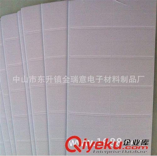 EVA沖型膠墊     單面背膠方形EVA墊片原始圖片3
