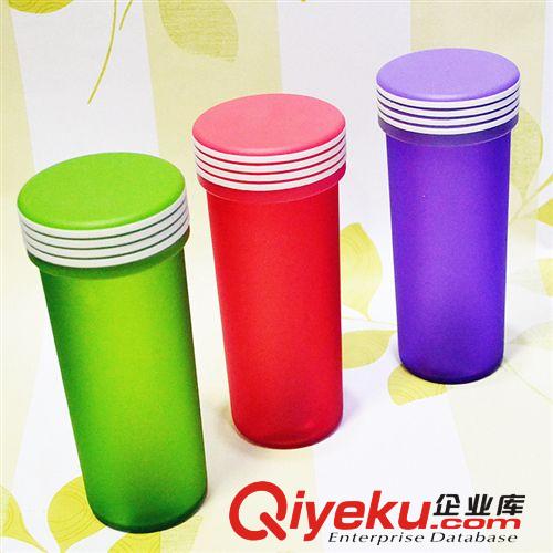 時(shí)尚迷你單層塑料杯 糖果色可愛(ài)純色帶掛繩運(yùn)動(dòng)水杯 磨砂暖手杯原始圖片2