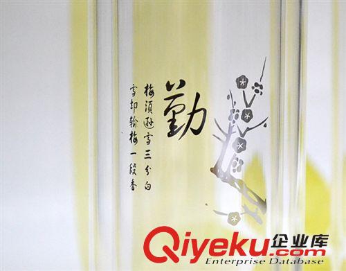 銘仕爵  雙層玻璃杯子    辦公水杯時尚大方上檔次   MSJ-0064原始圖片3