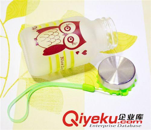 創(chuàng)意 MINI貓頭鷹玻璃杯  時尚可愛耐用原始圖片2