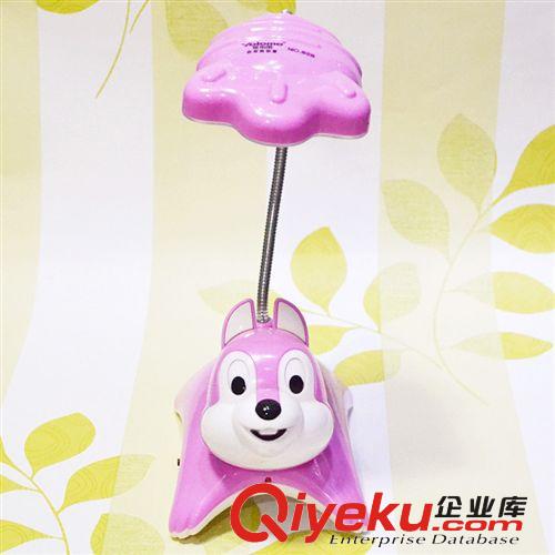 優(yōu)樂(lè)明828卡通搖頭松鼠LED充電護(hù)眼小臺(tái)燈頭部旋轉(zhuǎn)開(kāi)關(guān)宿舍學(xué)習(xí)燈原始圖片2