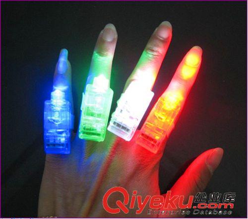 炫彩魔幻手指燈激光燈發光LED閃光童具嘻哈舞會配飾地攤廠家供應原始圖片3