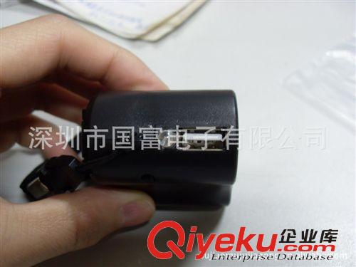 電子促銷禮品 便攜式 手動發(fā)電 usb手搖應(yīng)急充電器