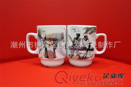 【廠家批發(fā) 水墨風(fēng)格 特色杯】雙杯 精品創(chuàng)意 廣告促銷禮品杯原始圖片2