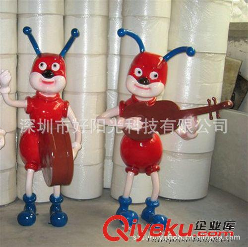 FRP玻璃鋼雕塑、動物卡通雕塑、玻璃鋼制品、玻璃鋼工藝品原始圖片3