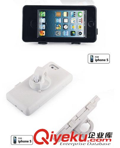 廠家直銷|Bike5| iphone5手機保護殼|單車支架|黑白兩色