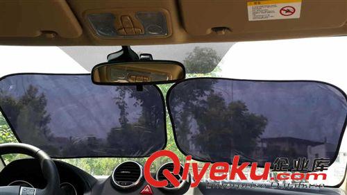 遮陽擋 自動伸縮汽車太陽擋 50*125用遮陽簾側(cè)擋鐳射遮陽擋