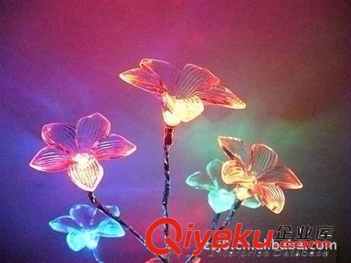 藍色百合--爆款 迷你樹小夜燈/禮品燈/新奇特/夢幻樹燈/DIY造型燈