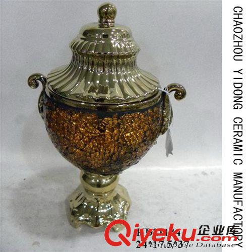 2014新樣品，新設(shè)計(jì)歐式風(fēng)格陶瓷創(chuàng)意花瓶原始圖片2