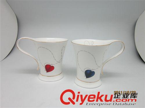 情侶對(duì)杯 水杯 咖啡杯 奶杯 陶瓷杯 情人節(jié)禮品