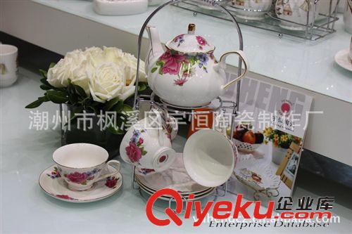 9头茶具 1壶4杯4碟 9PCS coffee set 厂家直销