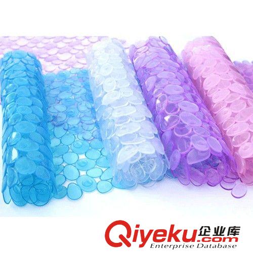 創(chuàng)點(diǎn)鵝卵石透明防滑墊浴室墊 PVC防滑墊/浴墊/地墊/吸盤式防滑墊原始圖片2