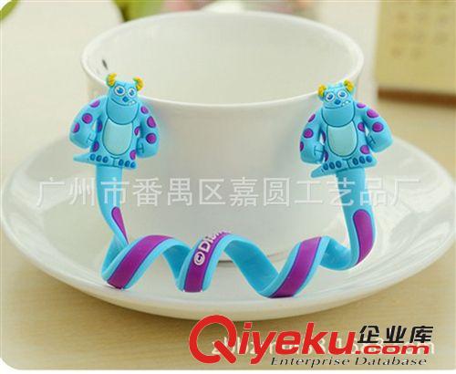 【嘉圓工藝品】直銷(xiāo)硅膠耳機(jī)纏線器 個(gè)性趣味魚(yú)骨纏線器 歡迎咨詢(xún)?cè)紙D片2
