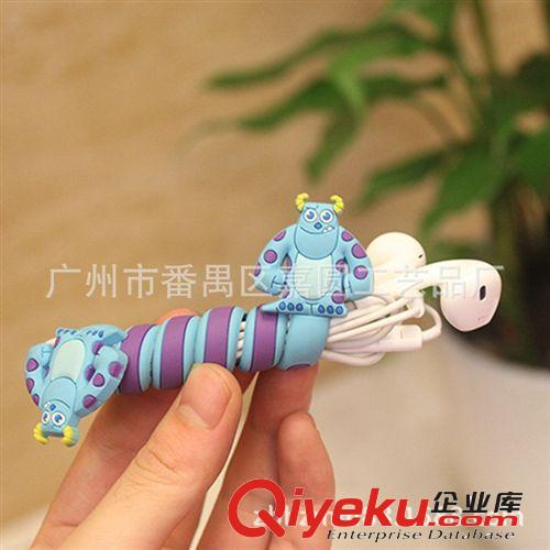 創(chuàng)意手機充電器繞線器，新款韓版卡通耳機綁線器，多功能綁線器