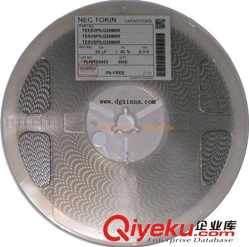 貼片鉭電容廠家批發(fā) 貼片鉭電容NEC品牌 22UF 6.3V