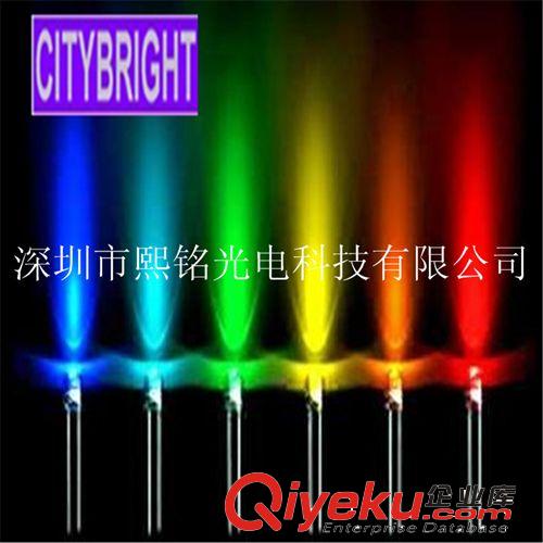 中山現貨批發LED發光二極管超高亮短腳翠綠5MM草帽燈珠F5綠色原始圖片3