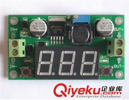 LM2596 大功率降壓模塊DC-DC可調穩壓 電源模塊帶數字顯示 送銅柱原始圖片2