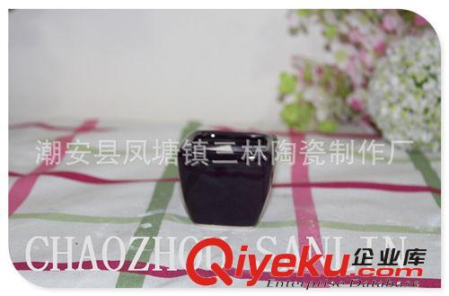 【廠家直銷】多肉色釉小四方花盆