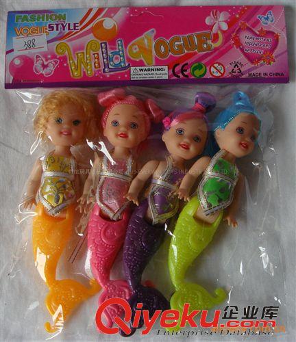 美人魚(yú)小彩盒包裝,7寸娃娃,7寸美人魚(yú)娃娃,新款美人魚(yú)