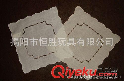 棉麻杯墊,手工繡花杯墊,手工工藝品,抽紗工藝品定制,精品碟墊