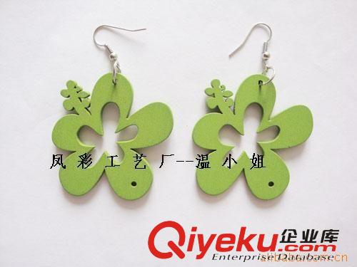 供應(yīng)木制耳環(huán)、木耳環(huán)、木飾品 激光鏤空工藝