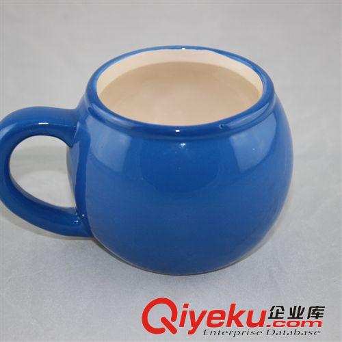 手工彩繪卡通藍(lán)色機(jī)器咖啡貓?zhí)沾赡剿勾杀紙D片2