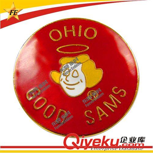 真琺瑯徽章供應商 廠家專業生產直銷 紅銅材質 進口琺瑯粉 安別原始圖片2