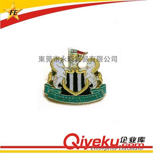 球隊隊徽 球隊徽章定制 銅質烤漆配刺馬釘或別針 正側拋光原始圖片3