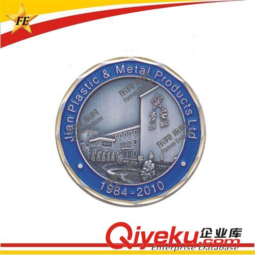 側(cè)面車邊金屬紀(jì)念幣，多款邊緣款式選擇，精雕細(xì)刻，圖案清晰