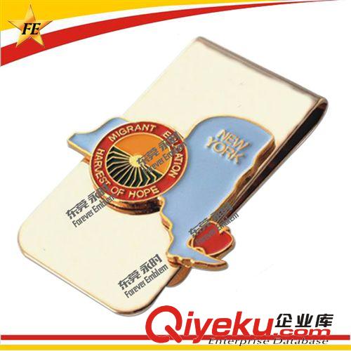 商務(wù)禮品錢夾子 銅質(zhì)不易變形 55*21mm 精美小巧實用 可定制LOGO原始圖片2