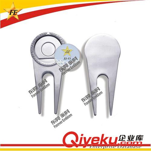 鋅合金高爾夫球叉79*36.5mm 強(qiáng)磁 上片定制可加LOGO