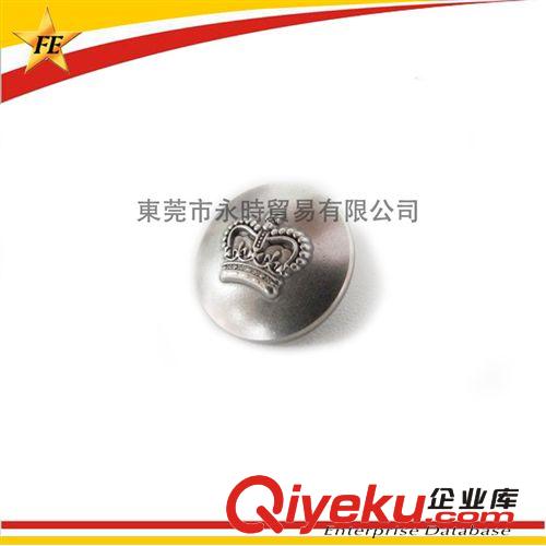 銅質(zhì)古銀鈕扣定制 圖案清晰 做工考究 真正銀焊不斷裂 抗拉力強(qiáng)原始圖片2