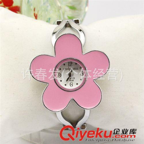 復古韓版飾品花瓣手鐲表時尚時裝女表女士禮品手表批發熱賣款批發原始圖片2