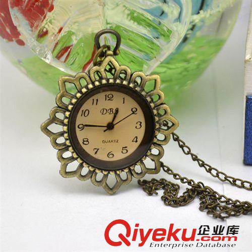開(kāi)蓋式心形鑲鉆KT貓頭復(fù)古懷表長(zhǎng)項(xiàng)鏈批發(fā)/女士復(fù)古飾品批發(fā)