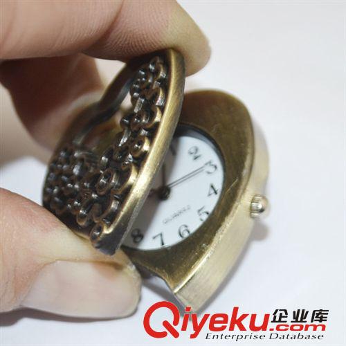 新款?lèi)?ài)心雕花懷表項(xiàng)鏈 復(fù)古飾品批發(fā) 時(shí)尚時(shí)裝表 韓版毛衣鏈掛表原始圖片2