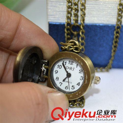 創(chuàng)意掛表兒童禮物兒童懷表 古銅鑰匙扣表掛件表 叮當貓掛鏈表批發(fā)原始圖片3