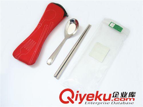 不銹鋼餐具套裝 骨頭餐具套裝 筷子平底匙實(shí)用禮品套裝 廣告促銷(xiāo)原始圖片3