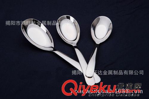 供應(yīng)兒童不銹鋼勺子 實(shí)用加厚平底匙 圓滑不刮手 廠家批發(fā)揭陽(yáng)原始圖片3