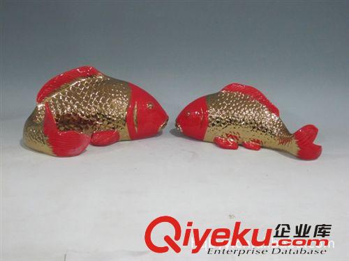 供應(yīng) 陶瓷工藝品 抽象藝術(shù)品 家居飾品 電鍍 小象 小魚 貓 批發(fā)