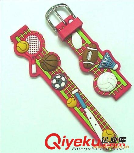 【東莞廠家定做】供應廣告促銷禮品精美別致創意PVC硅膠手表帶