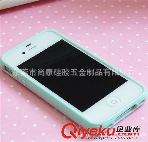 2014新款硅膠iphone5/4手機(jī)套 硅膠高品質(zhì)邊框手機(jī)套 OEM代工