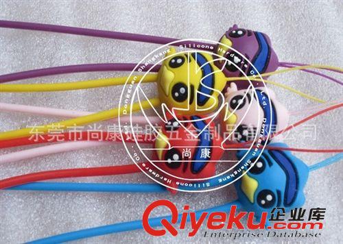 熱銷環(huán)保硅膠手機(jī)掛繩 廠牌掛繩 卡通硅膠手機(jī)掛繩 硅膠鑰匙吊飾原始圖片2