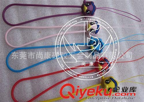 熱銷環(huán)保硅膠手機(jī)掛繩 廠牌掛繩 卡通硅膠手機(jī)掛繩 硅膠鑰匙吊飾原始圖片3